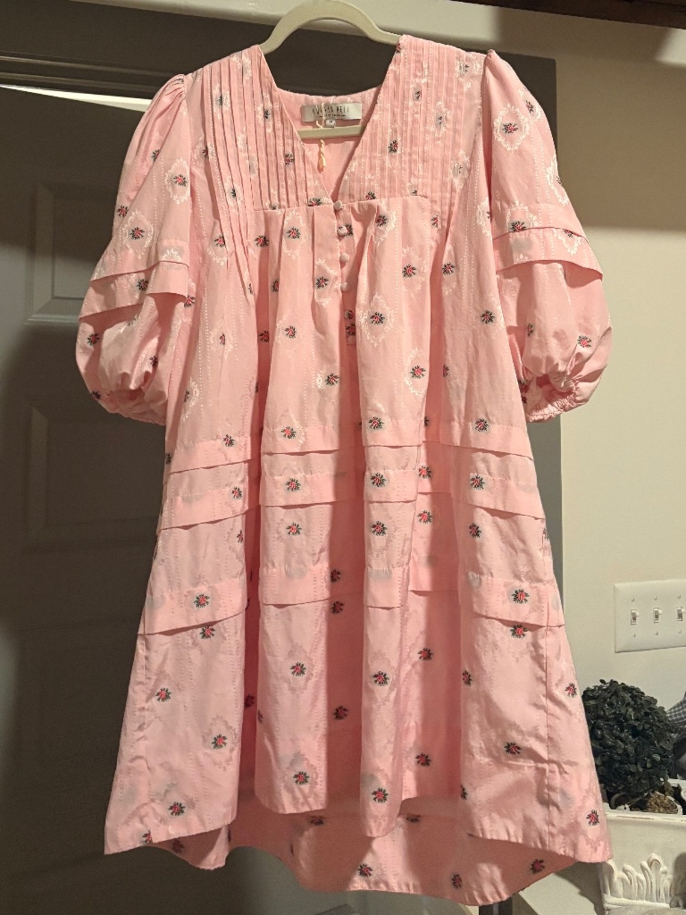 Hunter bell floral mini dress